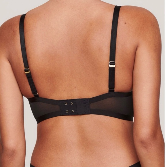 CUUP The Balconette Bra 30G - Black Mesh - Picture 3 of 7